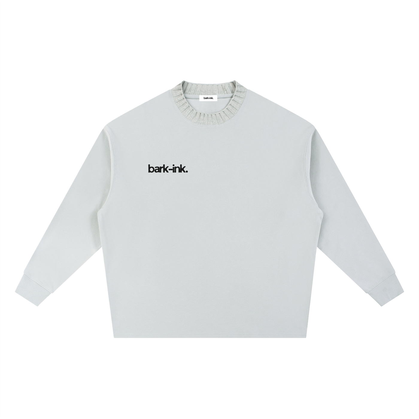 Knitted Round Neck Oversize Sweatshirt