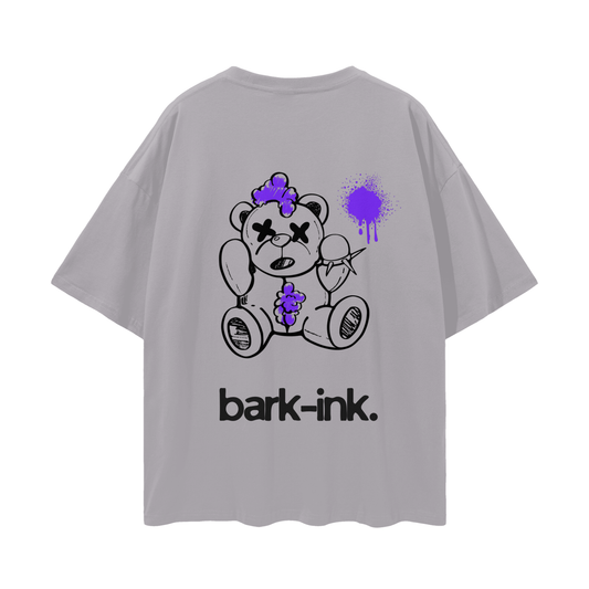 Bear Streetwear Loose Drop Shoulder T-Shirt