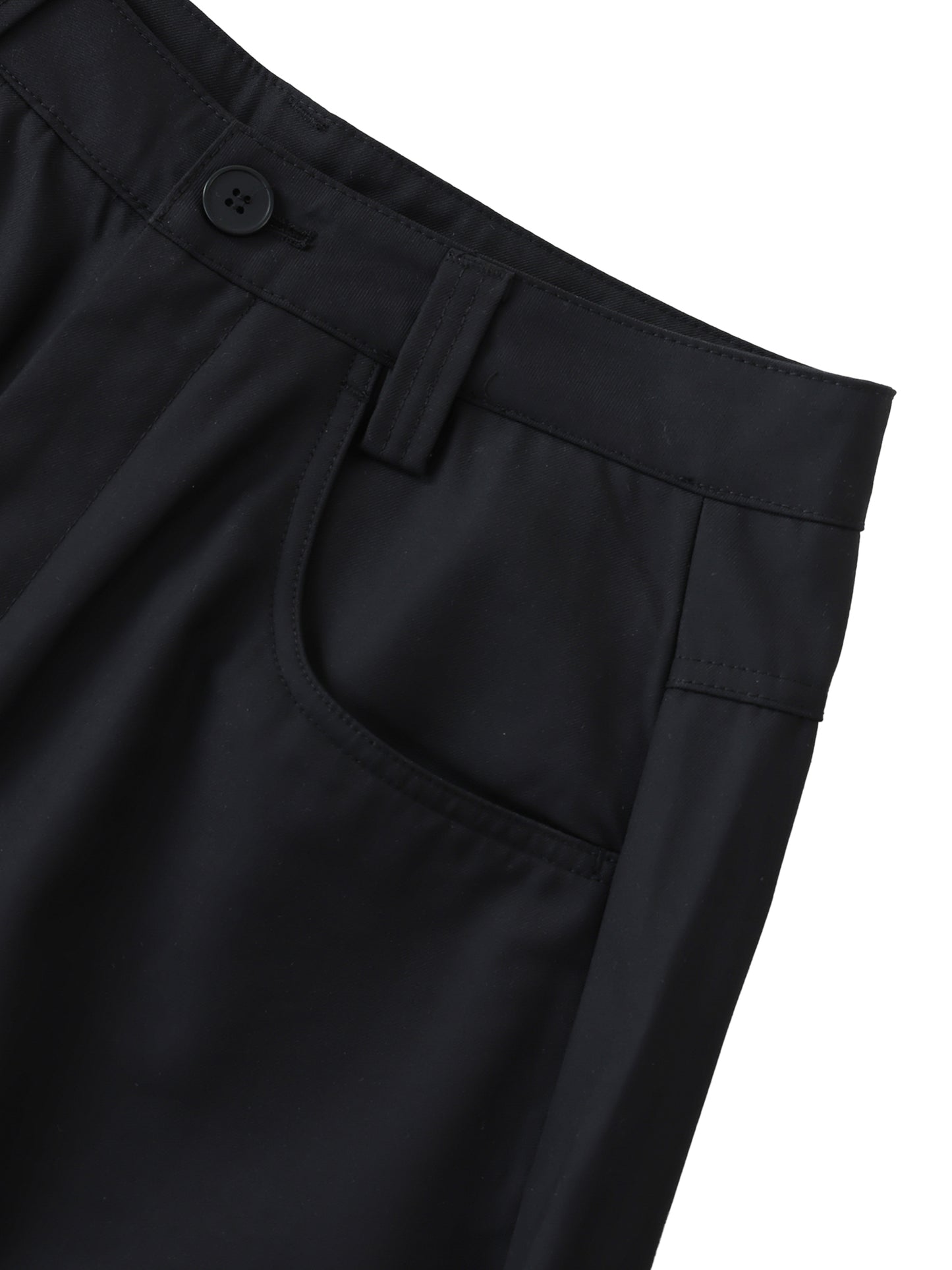 Essential Curved-Blade Suit Pants