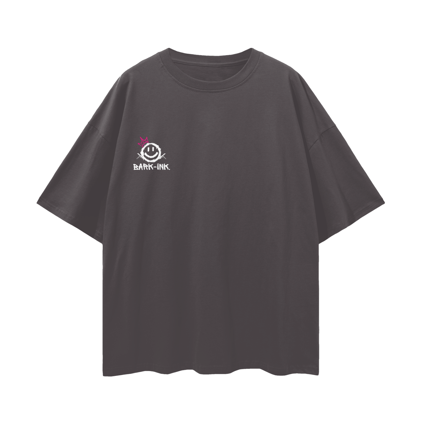 Lightning Graffiti Loose Drop Shoulder T-Shirt