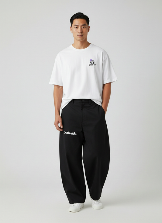 Essential Curved-Blade Suit Pants