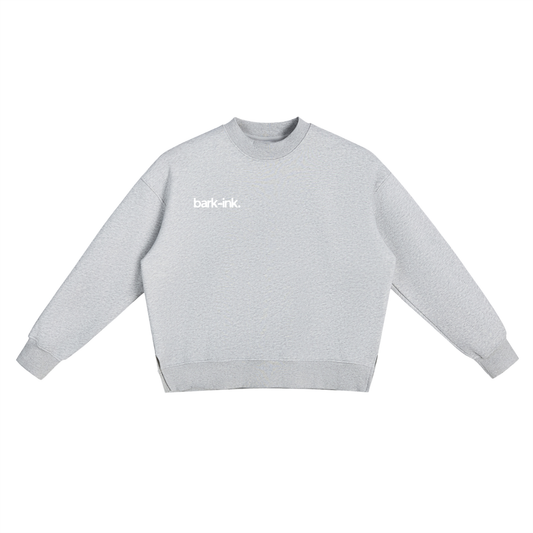 Crane Fleece Side Slit Crewneck Sweatshirt