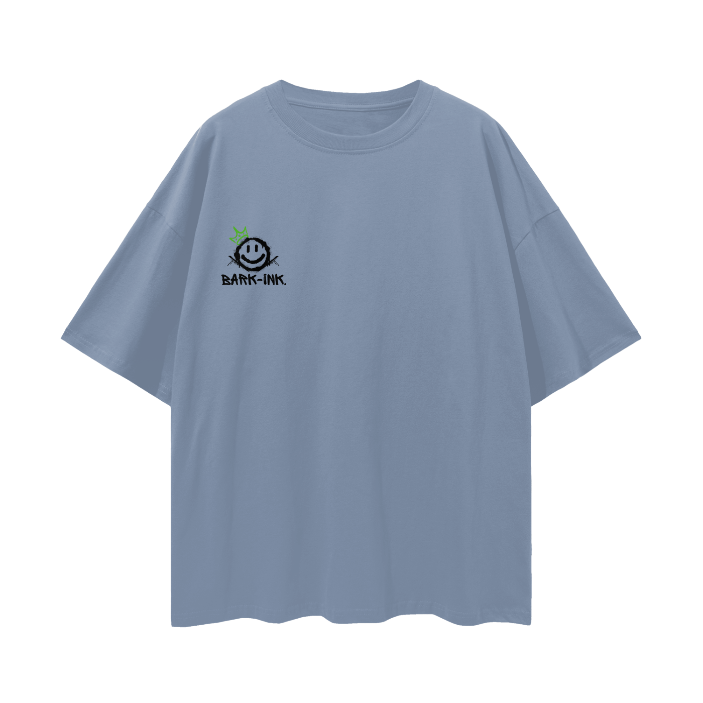 Cat Graffiti Streetwear Loose Drop Shoulder T-Shirt