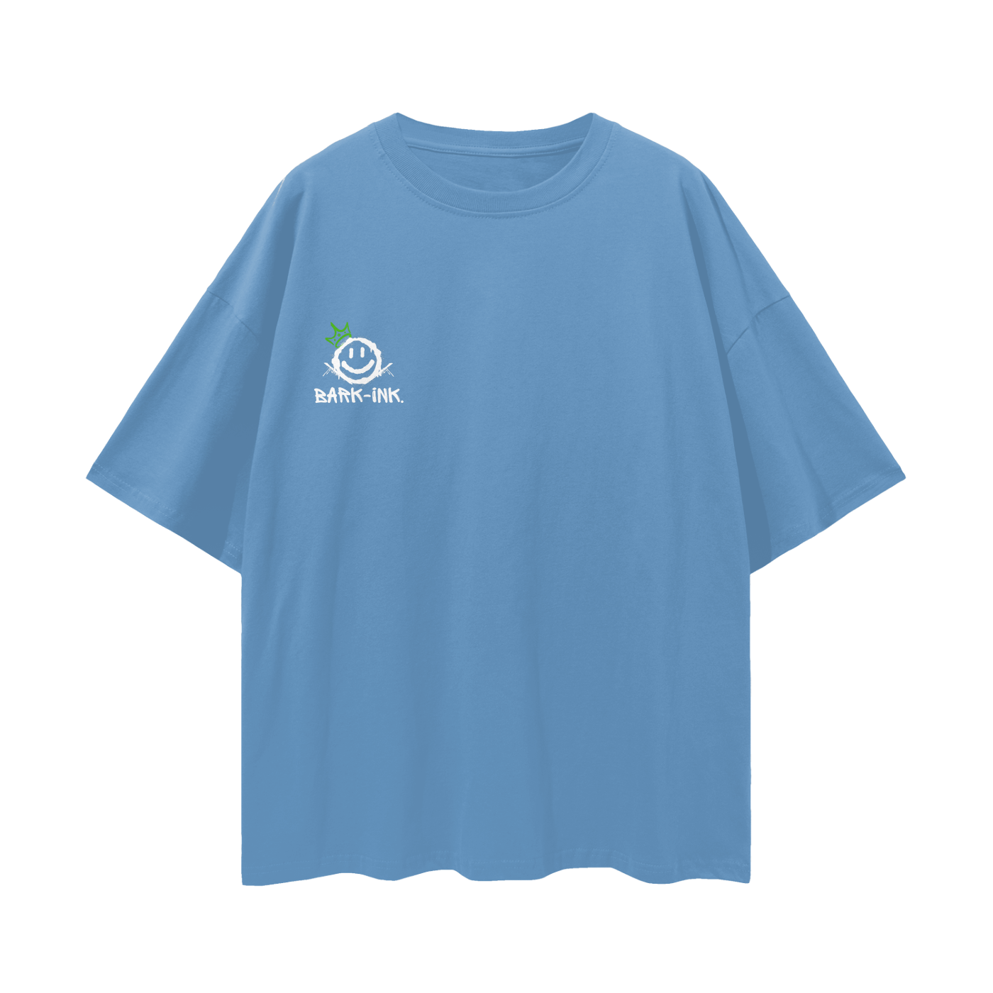 Green Bear Streetwear Loose Drop Shoulder T-Shirt