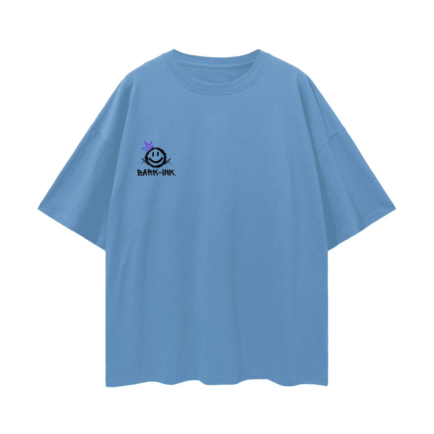 Graffiti Streetwear Loose Drop Shoulder T-Shirt