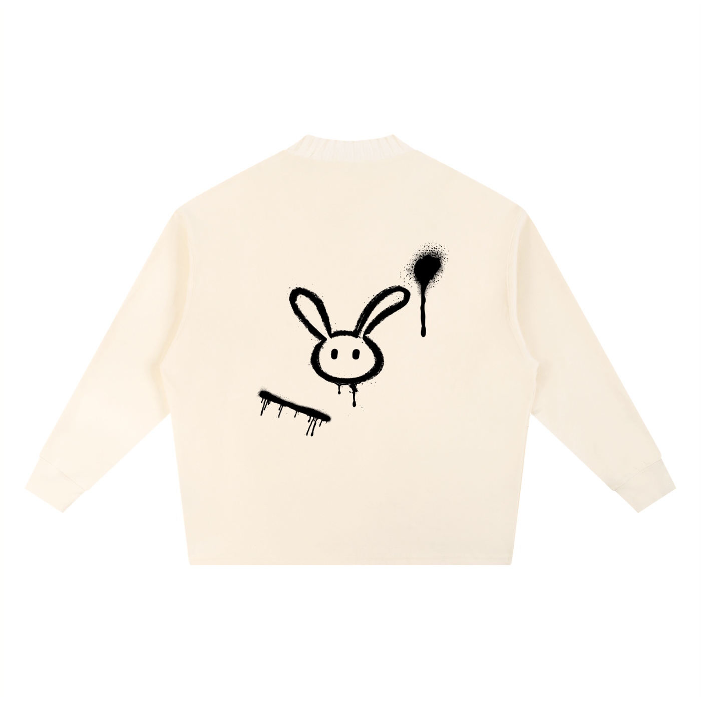 Knitted Round Neck Oversize Sweatshirt