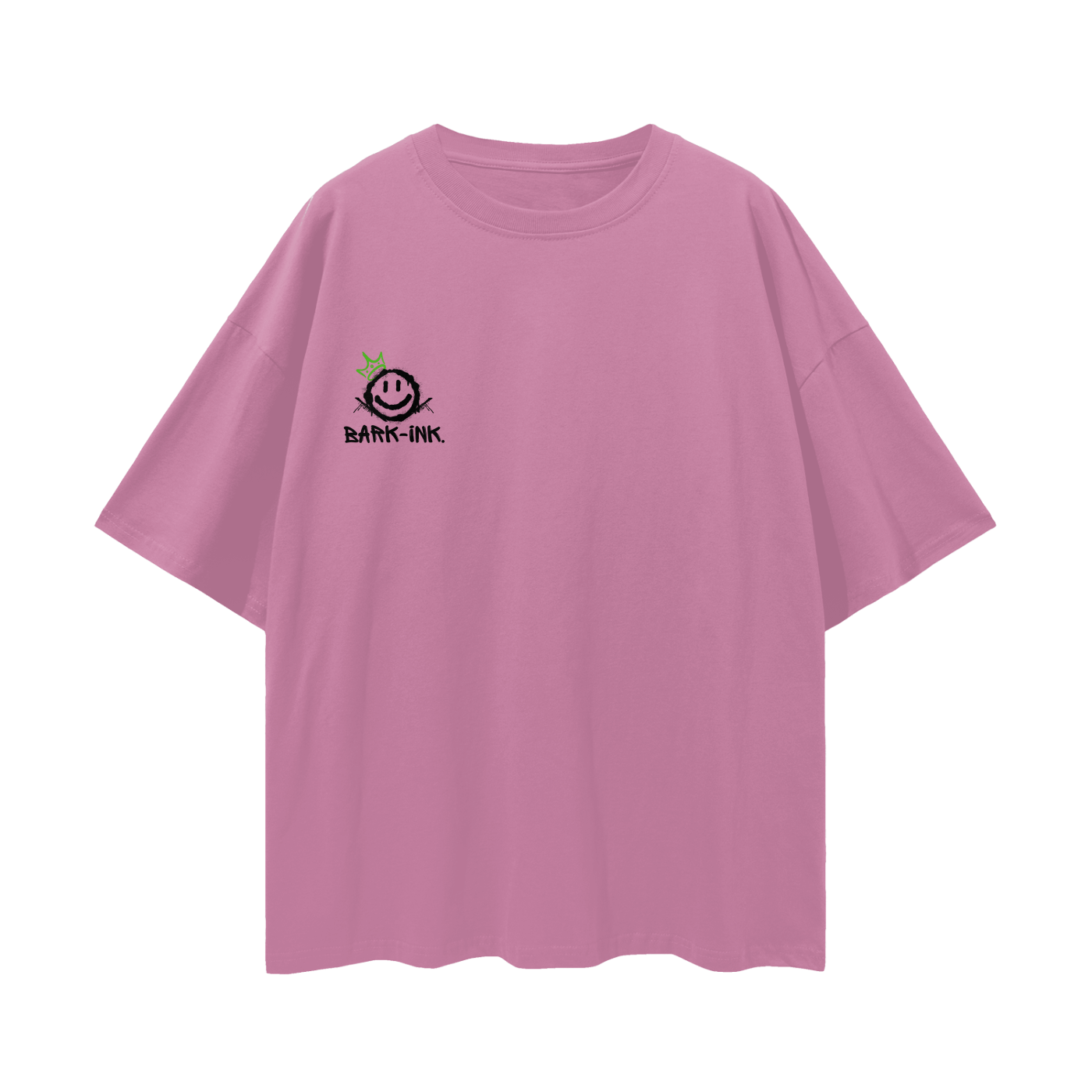 Cat Graffiti Streetwear Loose Drop Shoulder T-Shirt