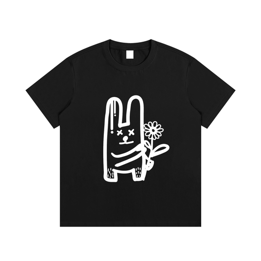 Graffiti Bunny Graffiti Essential Cotton T-Shirt