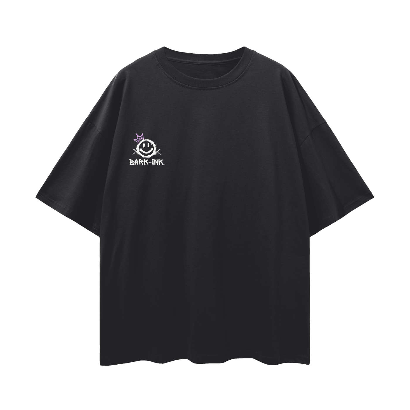 Bunny Graffiti Streetwear Loose Drop Shoulder T-Shirt