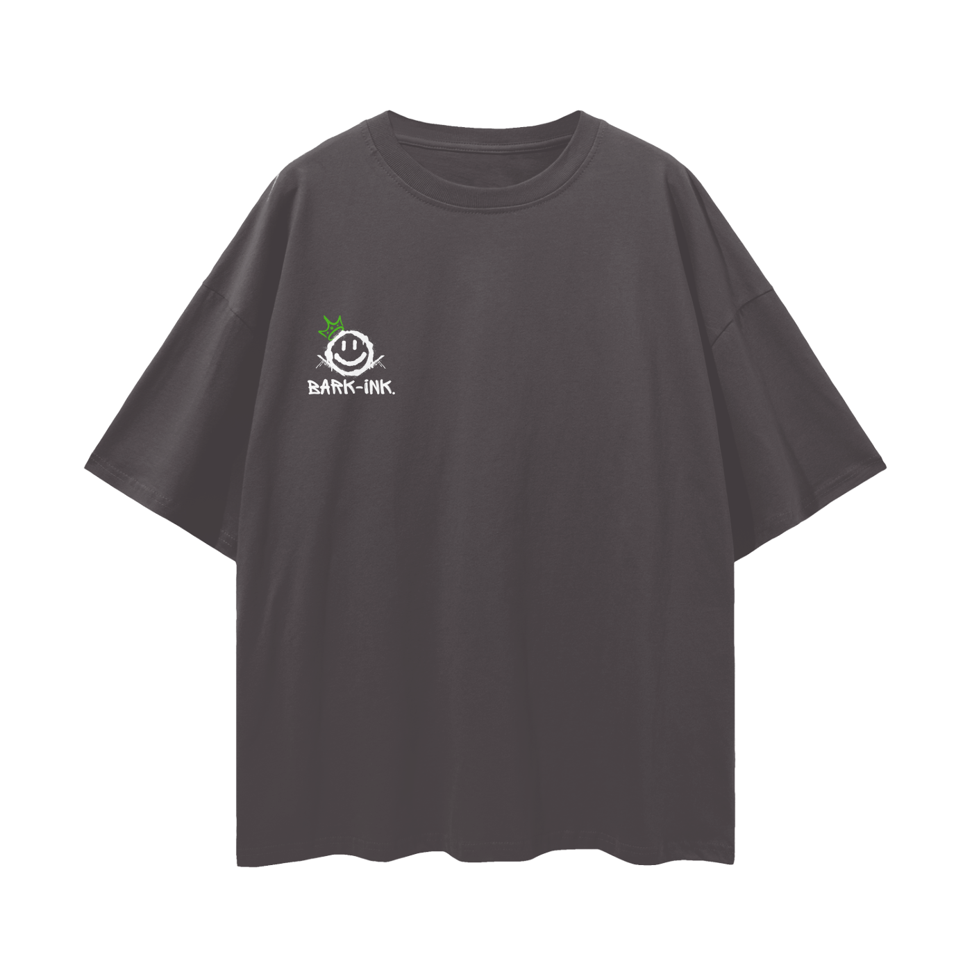 Green Bear Streetwear Loose Drop Shoulder T-Shirt