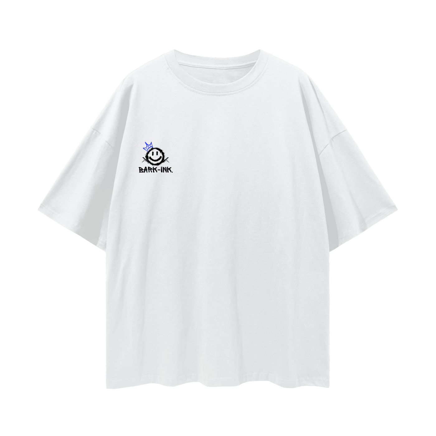 Bunny Graffiti Streetwear Loose Drop Shoulder T-Shirt