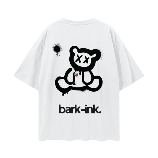 Bear Streetwear Loose Drop Shoulder T-Shirt