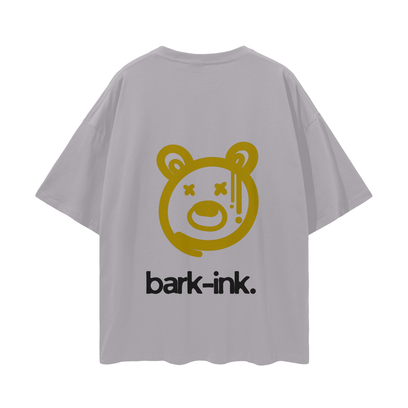 Bear Graffiti Streetwear Loose Drop Shoulder T-Shirt