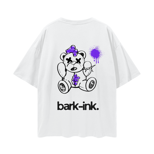 Bear Streetwear Loose Drop Shoulder T-Shirt