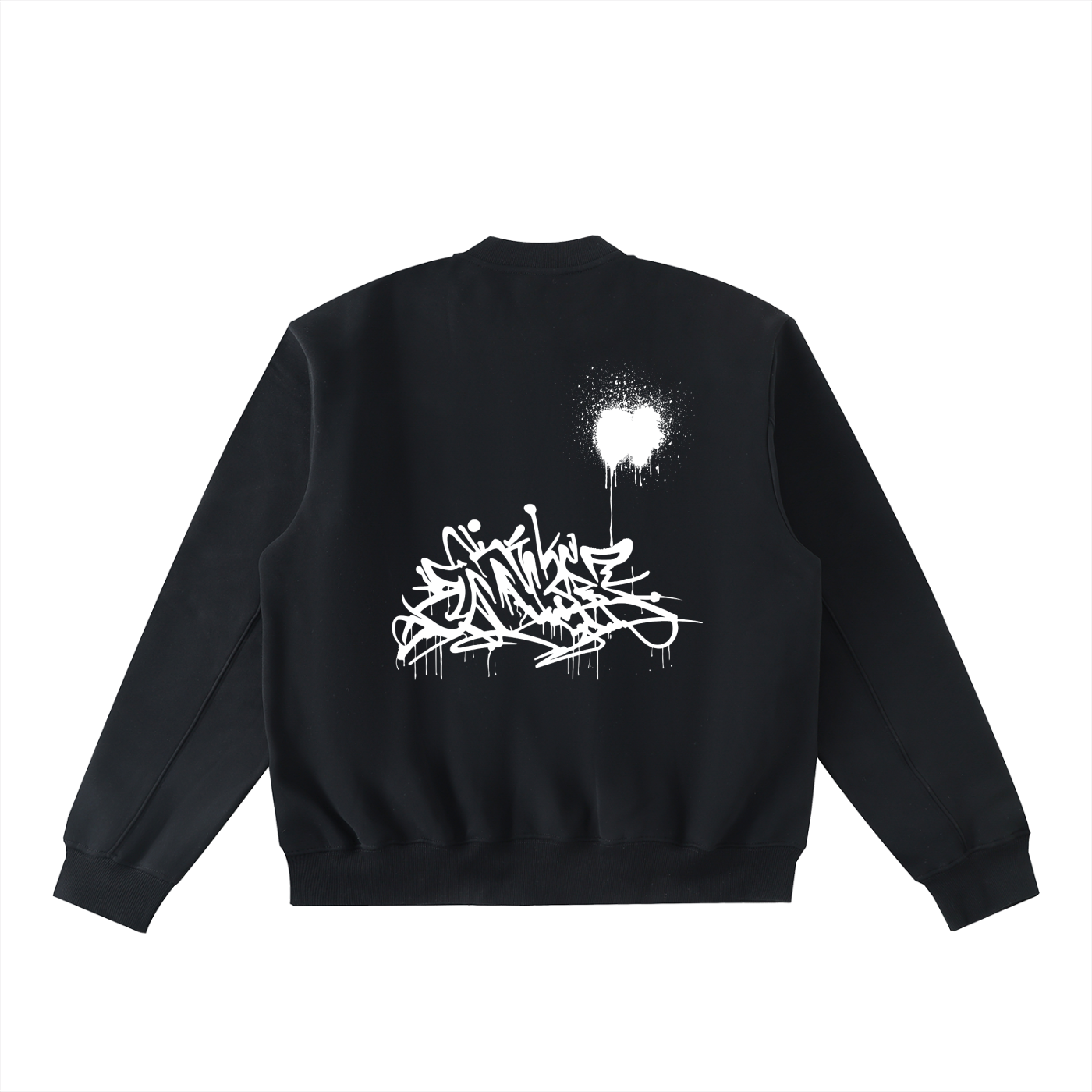 에센셜 지퍼업 플리스 바시티 재킷