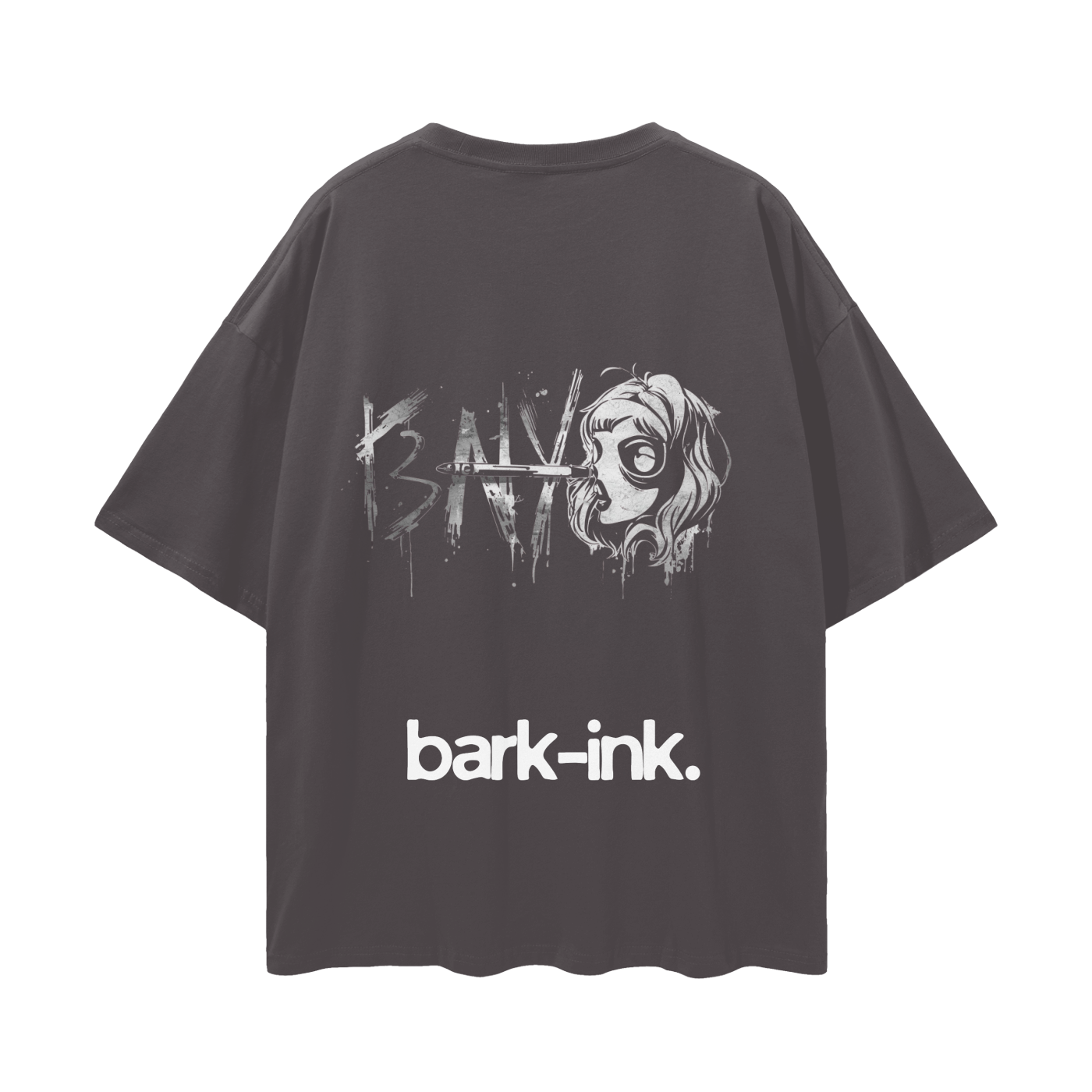 Street Art Streetwear Loose Drop Shoulder T-Shirt