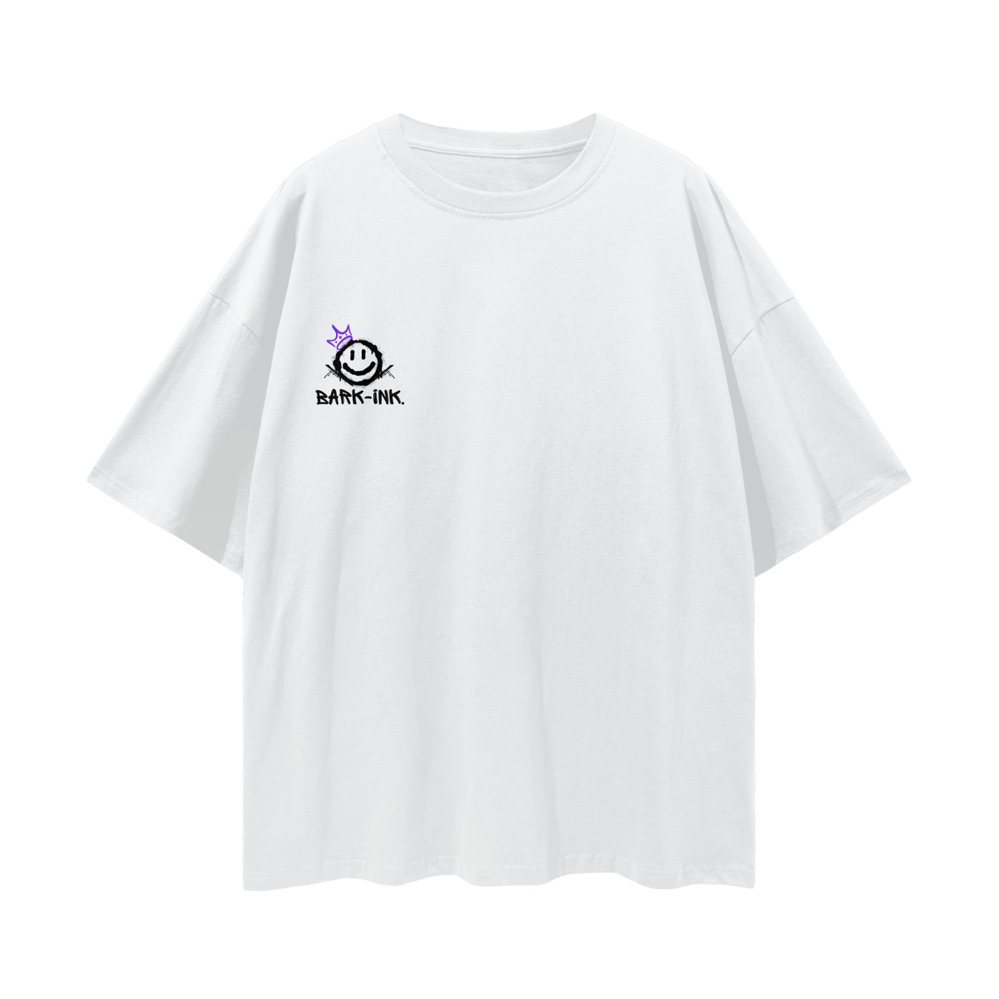 Limited Edition Cat Graffiti Streetwear Loose Drop Shoulder T-Shirt