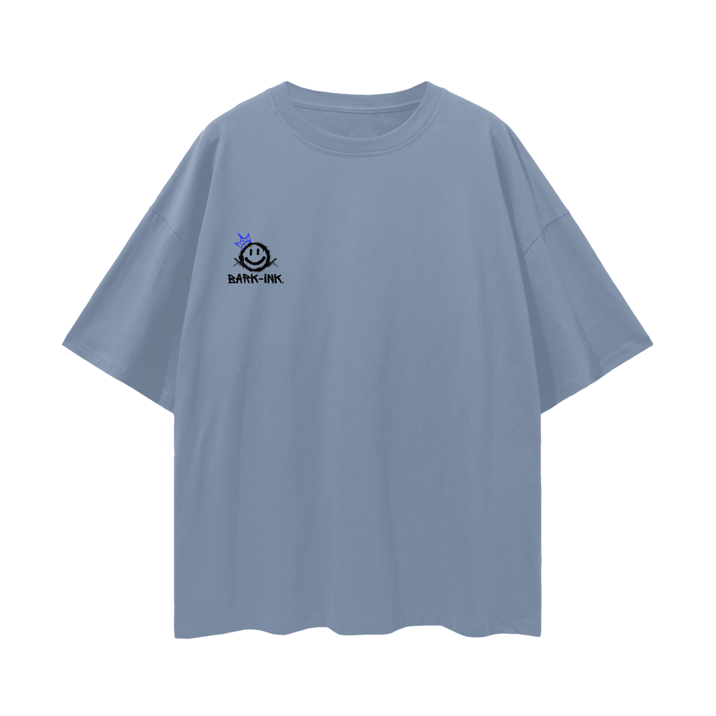 Bunny Graffiti Streetwear Loose Drop Shoulder T-Shirt