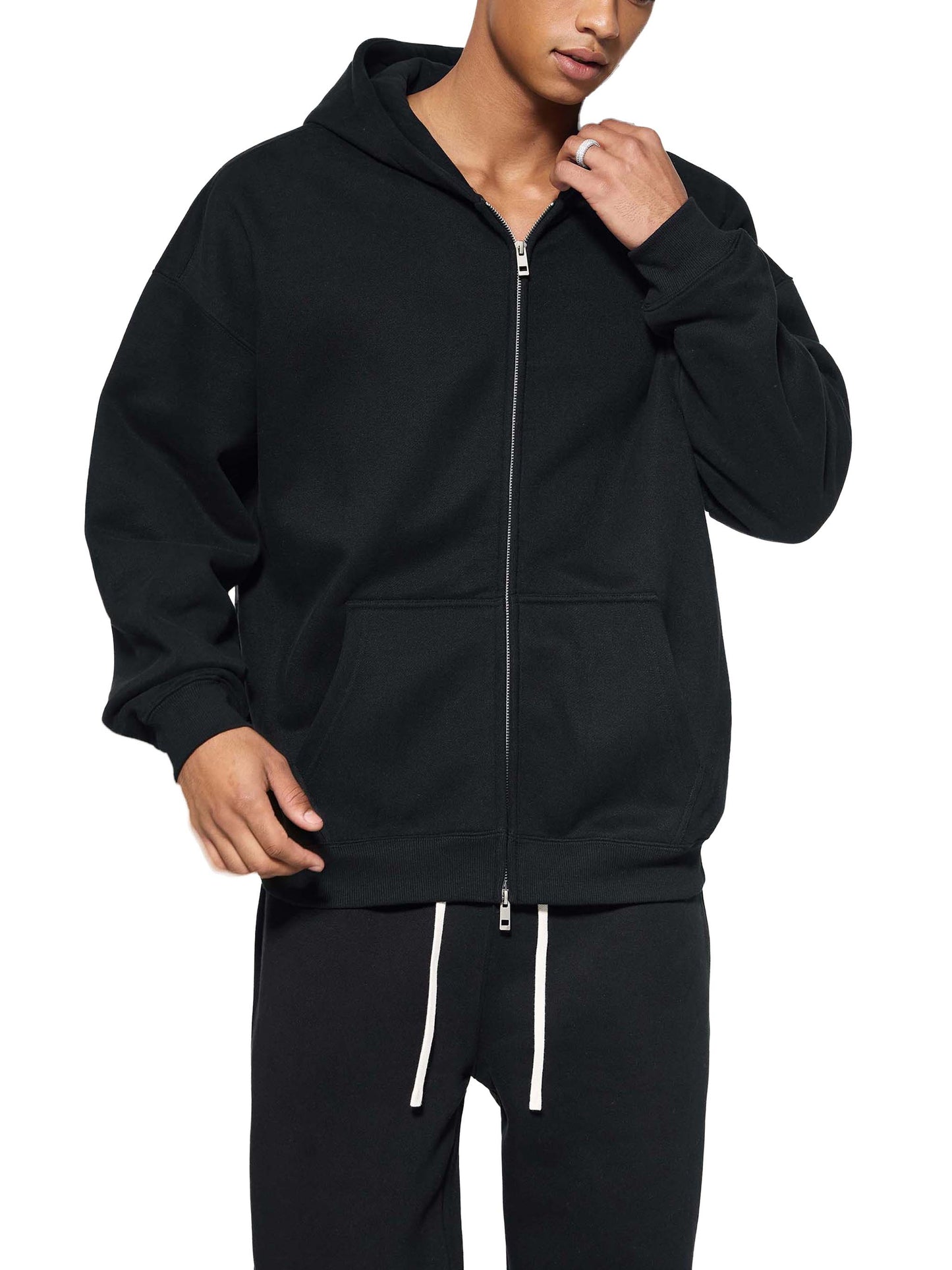 Lightning Fleece Zip-Through Hoodie